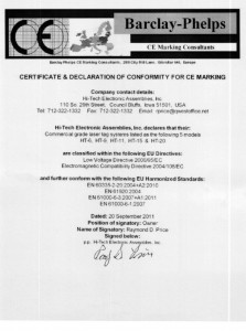 CE Certification (2)